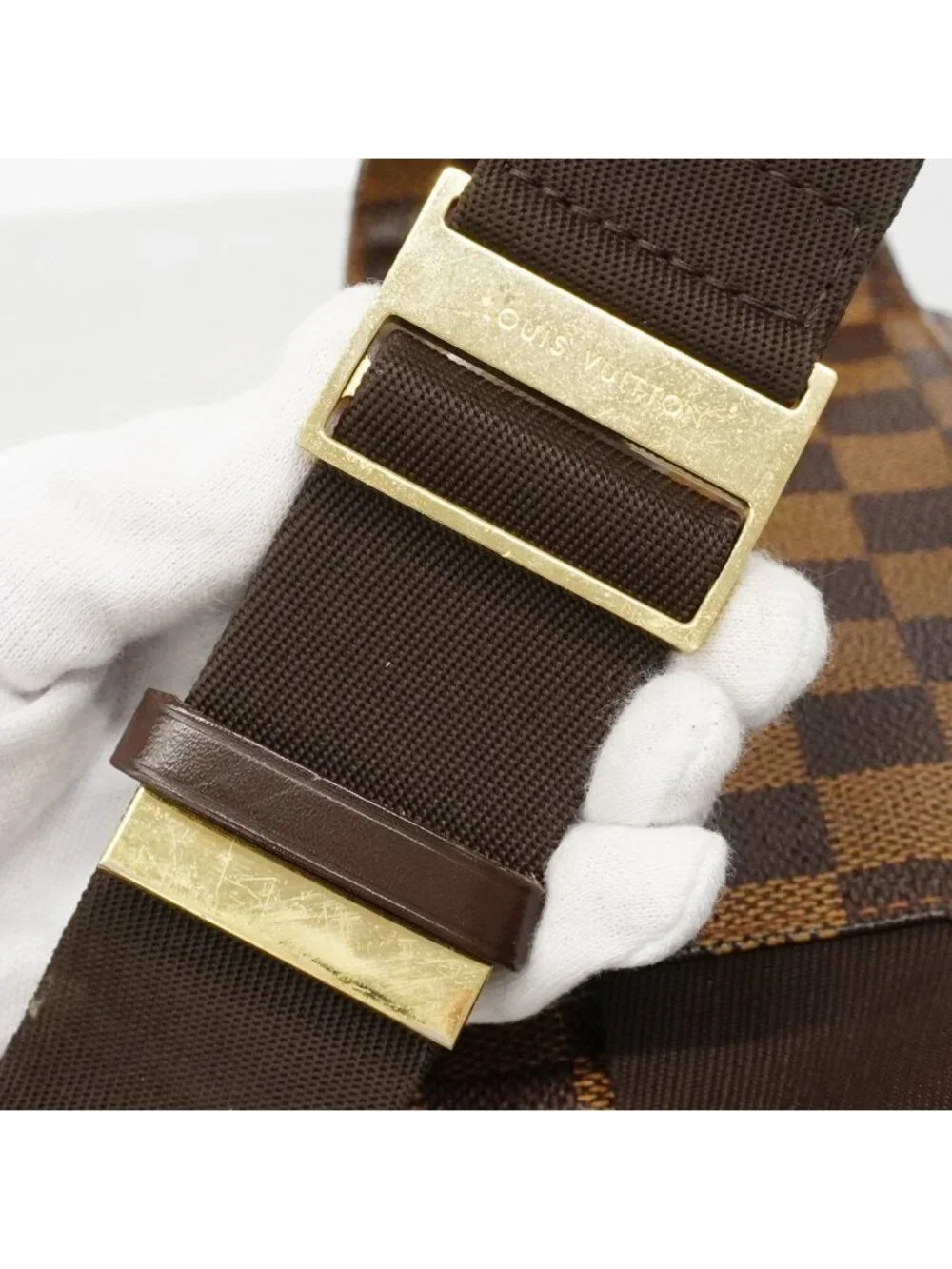 Louis Vuitton Belt Bag Damier Geronimos Ebene